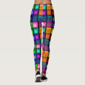 Farbblock-Leggings Josefs Albers Leggings (Rückseite)