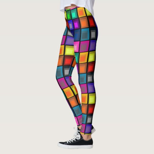 Farbblock-Leggings Josefs Albers Leggings (Links)