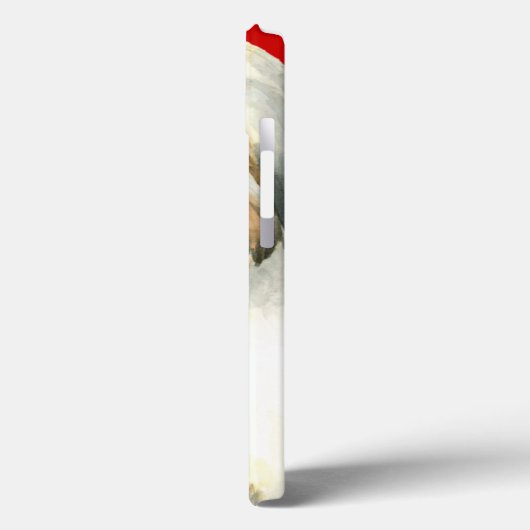 Farbblock Lowchen Case-Mate iPhone Hülle (Rückseite / Links)