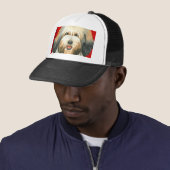 Farbblock Lowchen Truckerkappe (Beispiel)