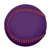 Farbblock minimalistischer benutzerdefinierter Nam Baseball (Vorderseite Links)