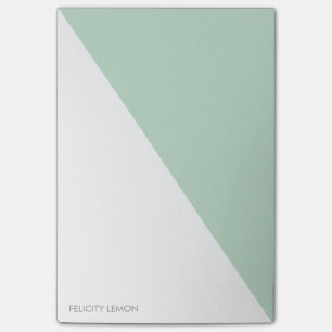 Farbblock - Minze Personalisierte Post-it®-Hinweis Post-it Klebezettel