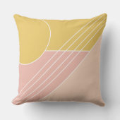 Farbblock modern mädchenhaft minimalistisch stilvo kissen (Vorderseite)