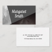 Farbblock Moderne Farbe Visitenkarte (Vorne/Hinten)