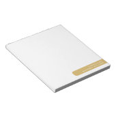 Farbblock moderner minimalistischer stilvoller notizblock (angewinkelt)