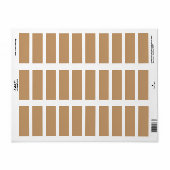 Farbblock Peach Tan | Soft Wedding Design (Vorne)