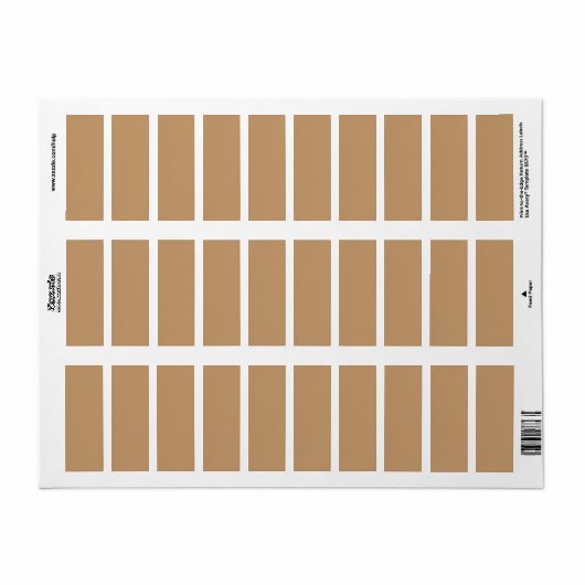 Farbblock Peach Tan | Soft Wedding Design (Vorne)