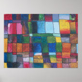 Farbblock Poster (Vorne)