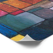 Farbblock Poster (Ecke)