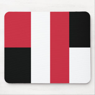 Farbblock - RWB Mousepad