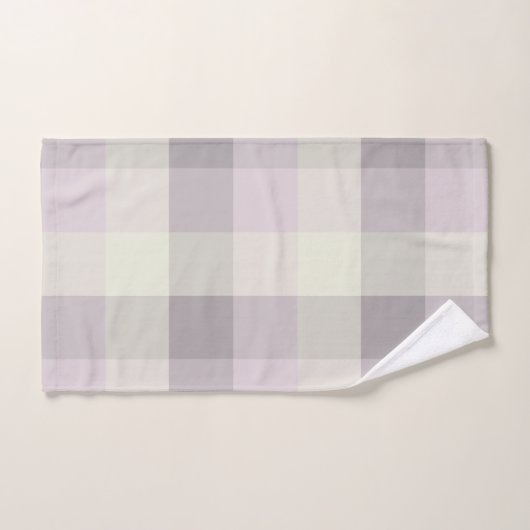 Farbblock Serenneutralis Badhandtuch Set (Handtuch)