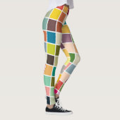 Farbblock-Spaß Leggings (Rechts)