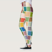 Farbblock-Spaß Leggings (Links)