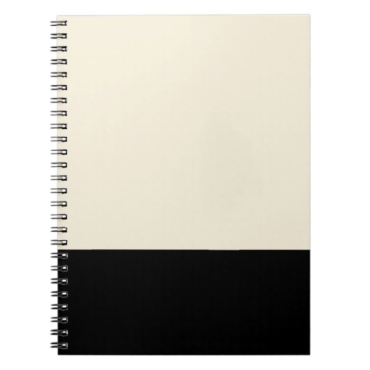 Farbblock-SpiralNotebook Notizblock (Vorderseite)