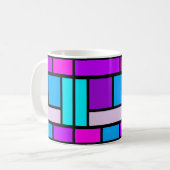 Farbblock-Tasse 01 Kaffeetasse (Vorderseite Links)