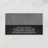 Farbblock Textur Visitenkarte (Rückseite)