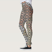 Farbblock und Blume Leggings (Links)