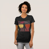 Farbblock Vitruvian Mann T-Shirt (Vorne ganz)