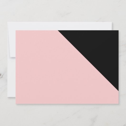 Farbblock Werden Sie meine Trauzeugin sein Einladung (Rückseite)