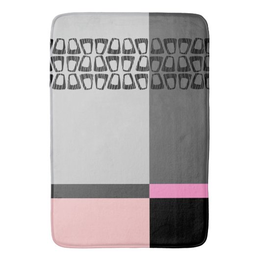 Farbblock zurückdrehen badematte (Vorderseite Vertikal)