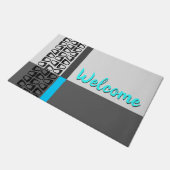 Farbblock zurückdrehen fußmatte (Schrägansicht)