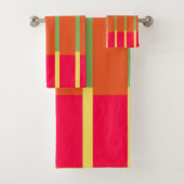 Farbblöcke 3 badhandtuch set (Insitu)