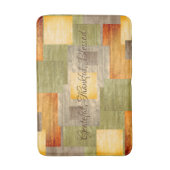 Farbblöcke Badematte (Vorderseite Vertikal)