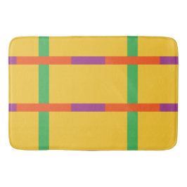 Farbblöcke Badematte