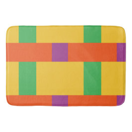 Farbblöcke Badematte