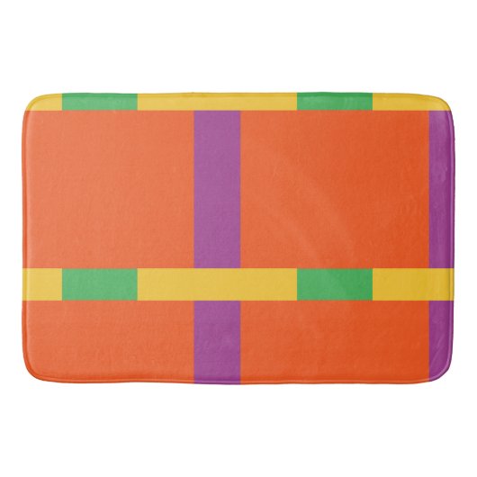 Farbblöcke Badematte (Vorderseite)