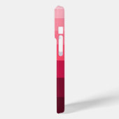 Farbblöcke einfarbiger benutzerdefinierter Text Case-Mate iPhone Hülle (Rückseite / Links)