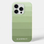 Farbblöcke einfarbiger benutzerdefinierter Text Case-Mate iPhone Hülle (Rückseite)