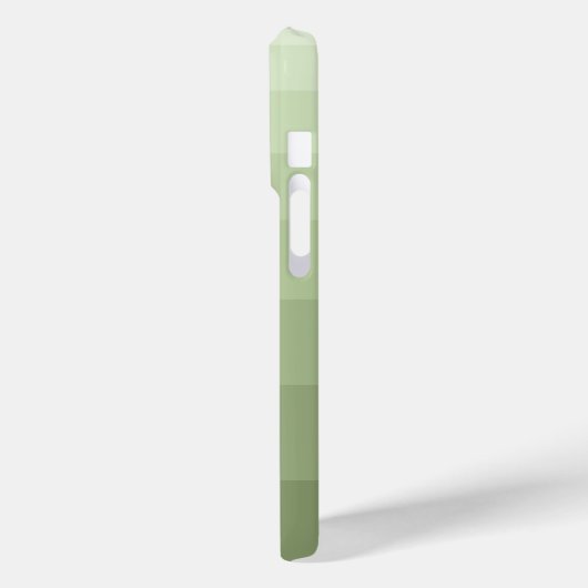 Farbblöcke einfarbiger benutzerdefinierter Text Case-Mate iPhone Hülle (Rückseite / Links)