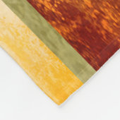 Farbblöcke Fleecedecke (Ecke)