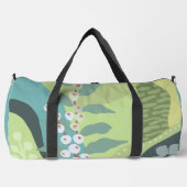 Farbblöcke für Weißberries Mixed Grüntöne Moderne Duffle Bag (Vorderseite)