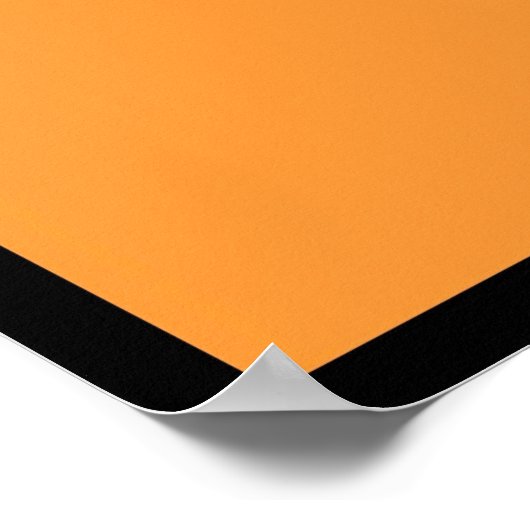 Farbblöcke im Herbst Poster (Ecke)