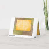 Farbblöcke Karte (Rückseite)