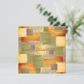 Farbblöcke Karte (Stehend Vorderseite)