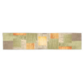 Farbblöcke Kurzer Tischläufer (Horizontal)