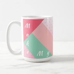 Farbblöcke machen meinen Tag zur Tasse