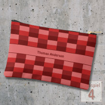 Farbblöcke mit roten Farbtönen