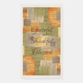 Farbblöcke Serviette