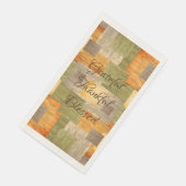 Farbblöcke Serviette (Ecke)