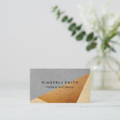 Farbblöcke Visitenkarte (Stehend Vorderseite)