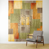 Farbblöcke Wandteppich (Beispiel)