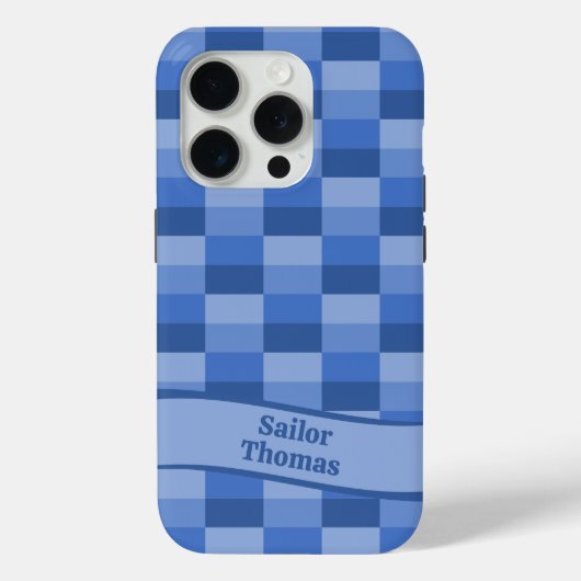 Farbblöcke, Wave und Name des freundlichen Wassers Case-Mate iPhone Hülle (Rückseite)