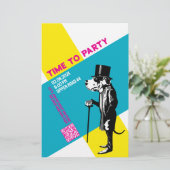 Farbblocker Deutsche Dogge "Mister Dandy" (Stehend Vorderseite)