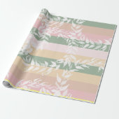 Farbblockfeuermuster Geschenkpapier (Ungerollt)