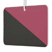 Farbblockkarosserie-Freshener (Schwarz & Berry Rot Autolufterfrischer (Links)