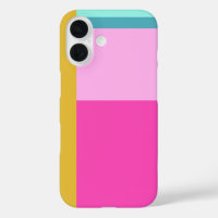 Farbblockkunstgeometrische Formen leuchtendes Türk